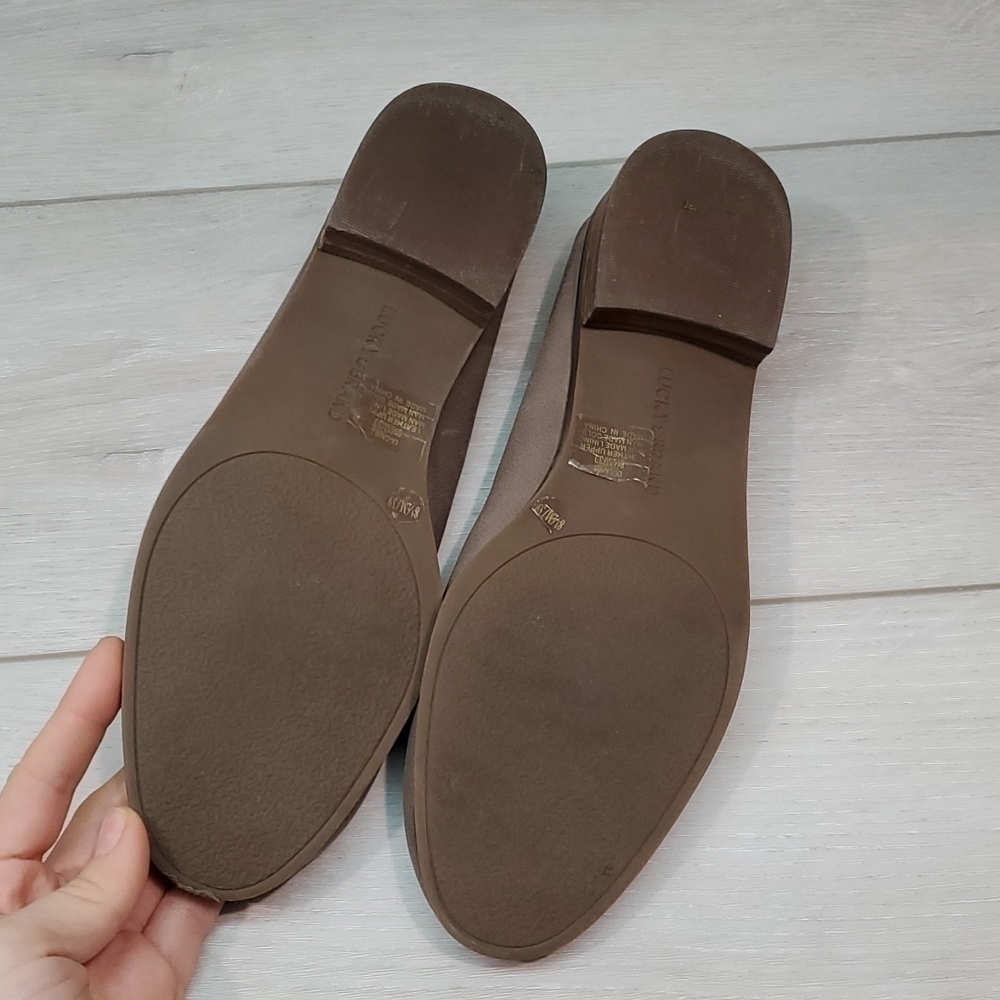 Lucky Brand Womens "Like New " Cahill Leather Loafer shoes sz 8.5M - Picture 9 of 12